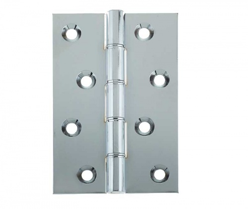 Jedo Double Phosphor Bronze Washered Hinge Polished Chrome