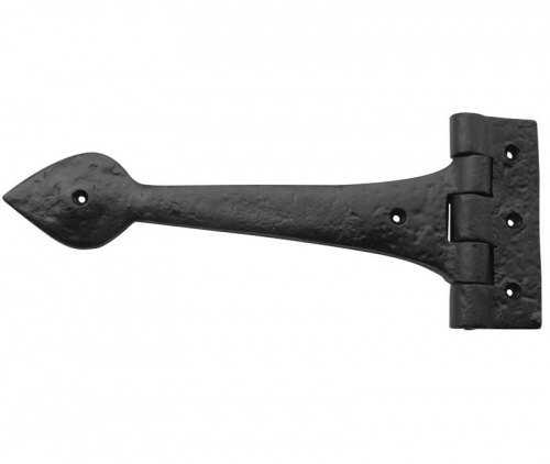 Antique T Hinge 225mm Black