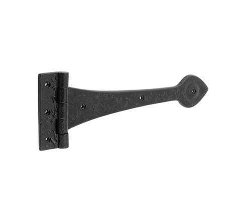 Antique T Hinge 315mm Black