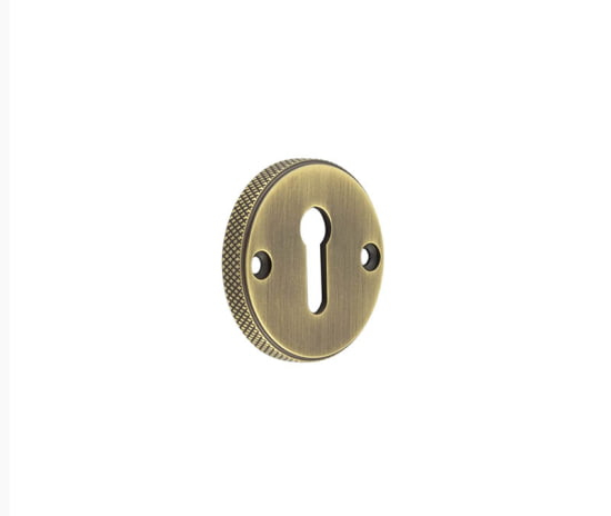 Burlington Westbourne Knurled Standard Keyway Escutcheon