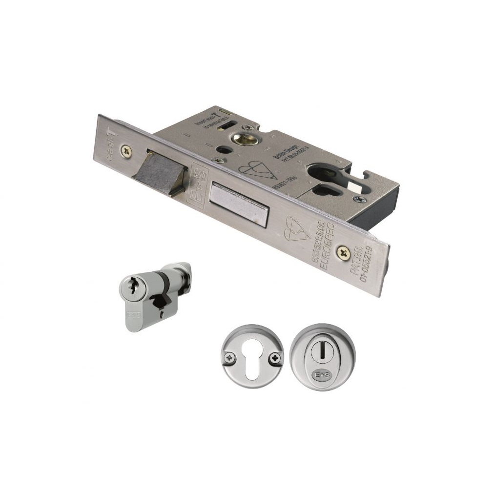 Easi-T Euro Profile BS Cylinder And Turn Sashlock