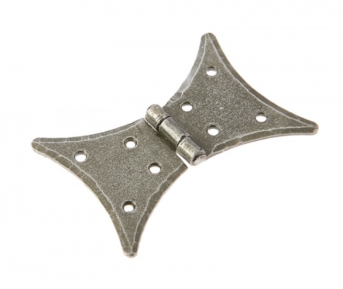 Valley Forge Butterfly Cabinet Hinge 73x52mm Pewter